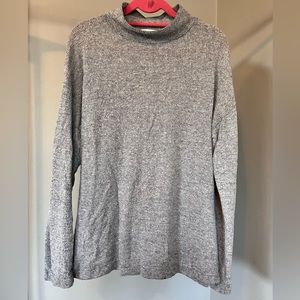 Socialite Grey Turtleneck Sweater L